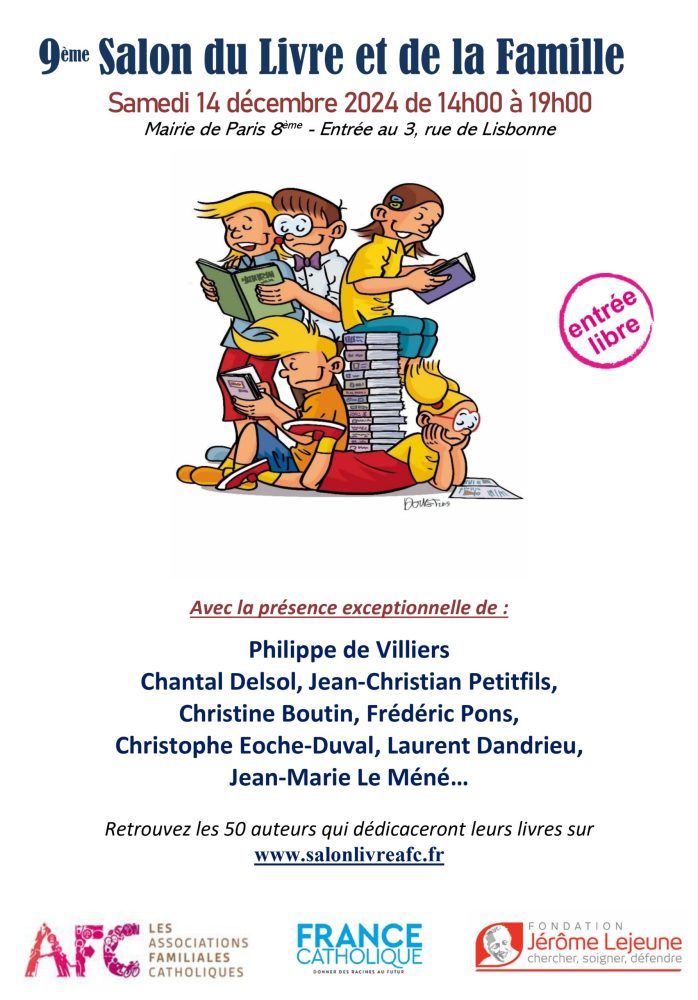 9ème Salon du Livre et de la Famille par l'association AFC, Associations Familiales Catholiques